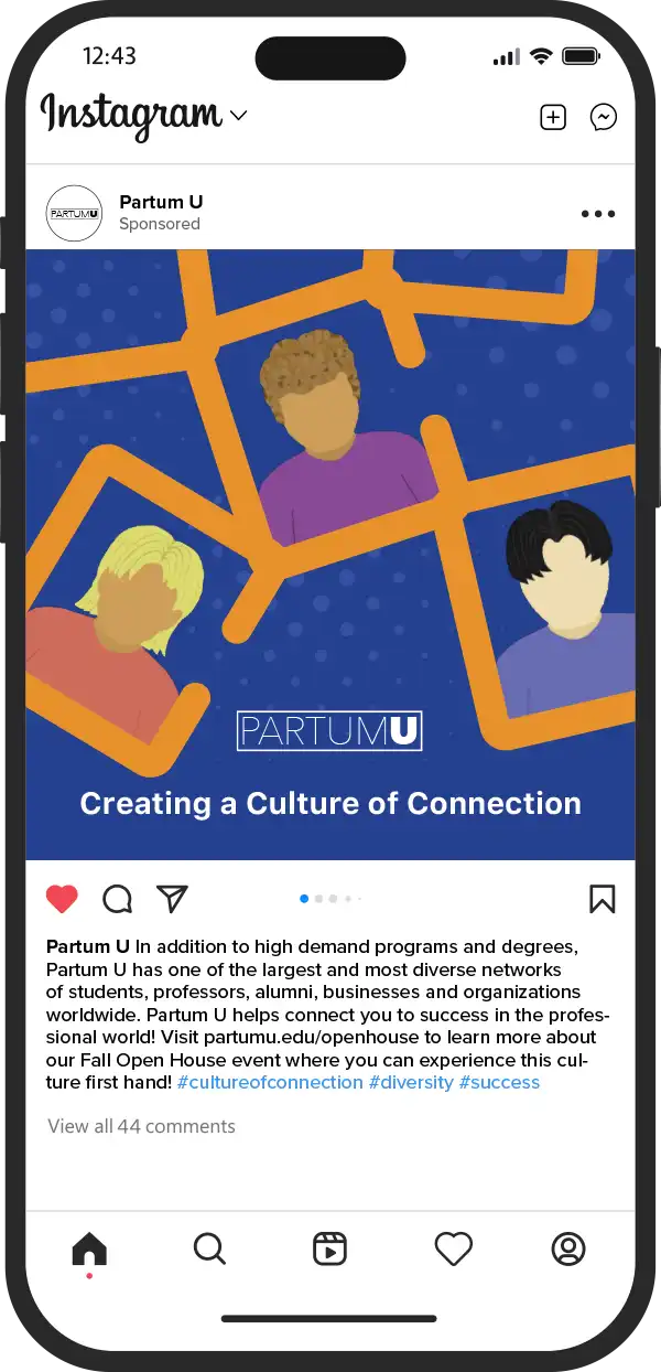 University promo Instagram post v2